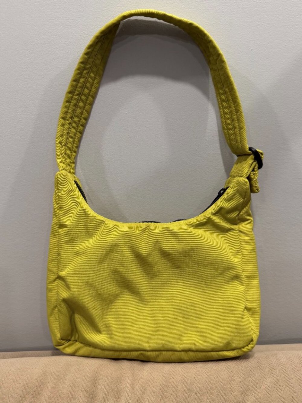 Baggu Mini Nylon Shoulder Bag - Sour ( or Lemongrass possibly)